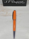 Stylo a bille ST Dupont laqué orange
