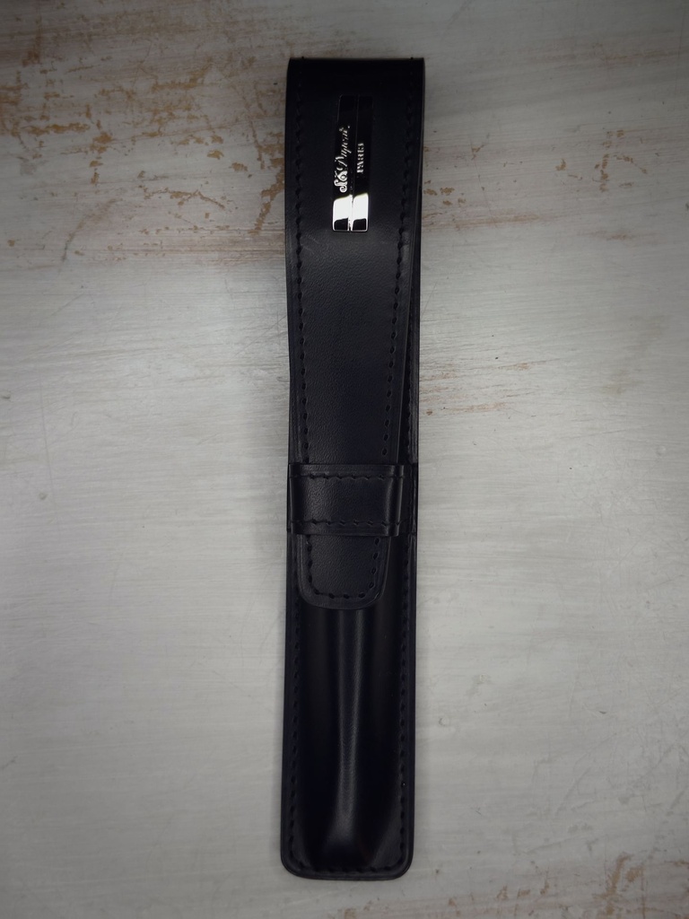 Étui pour stylo ST Dupont en cuir noir