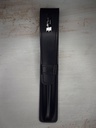 Étui pour stylo ST Dupont en cuir noir